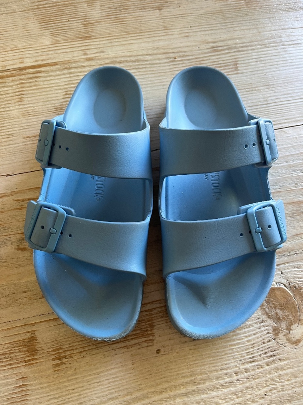 Birkenstock Slide Sandals - Womens Size 9 - Blue